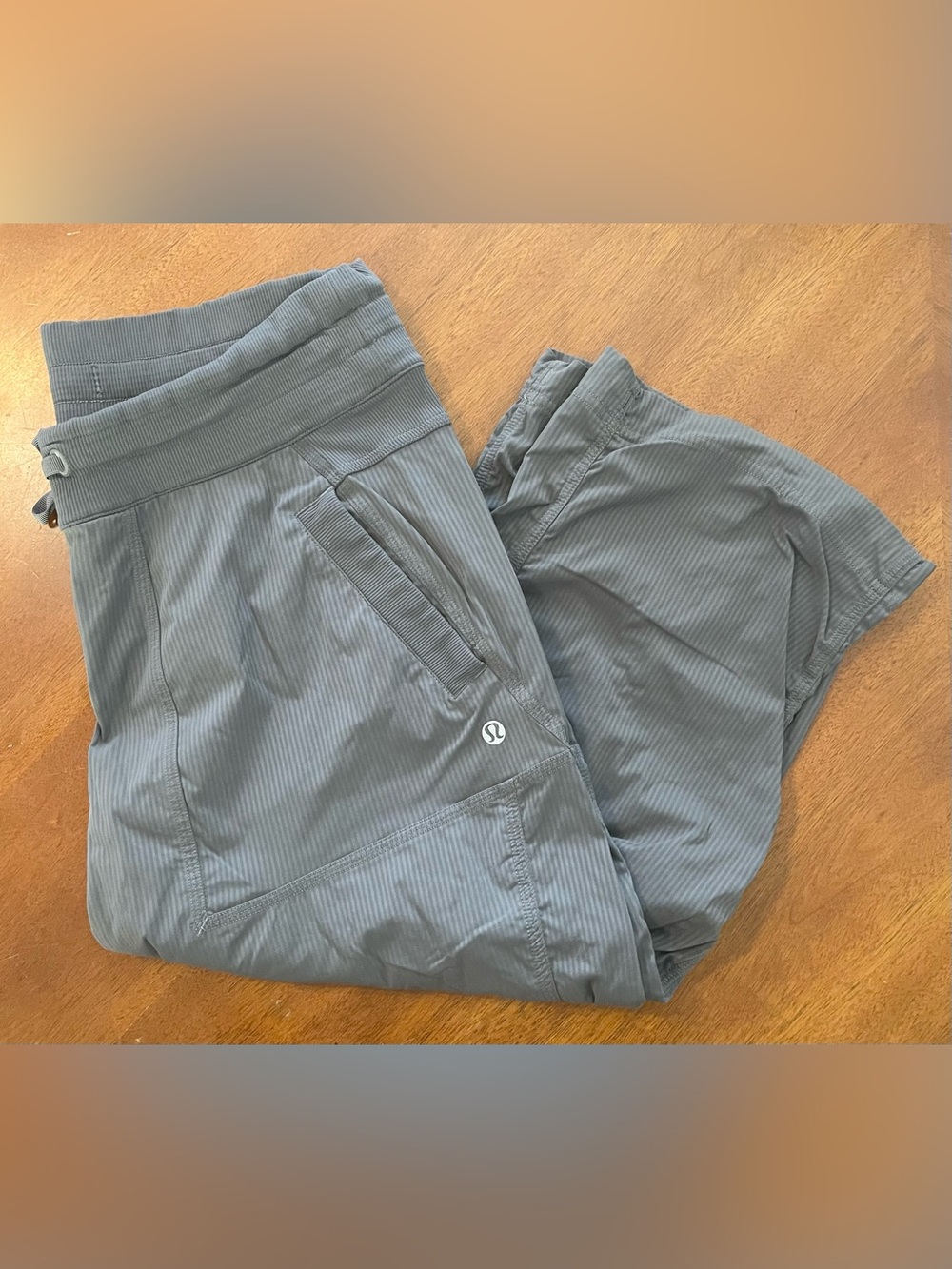 Lululemon Gray Capri dance pants. Medium/large.